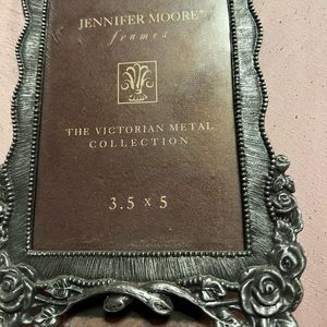 Jennifer Moore Victorian pewter photo frame